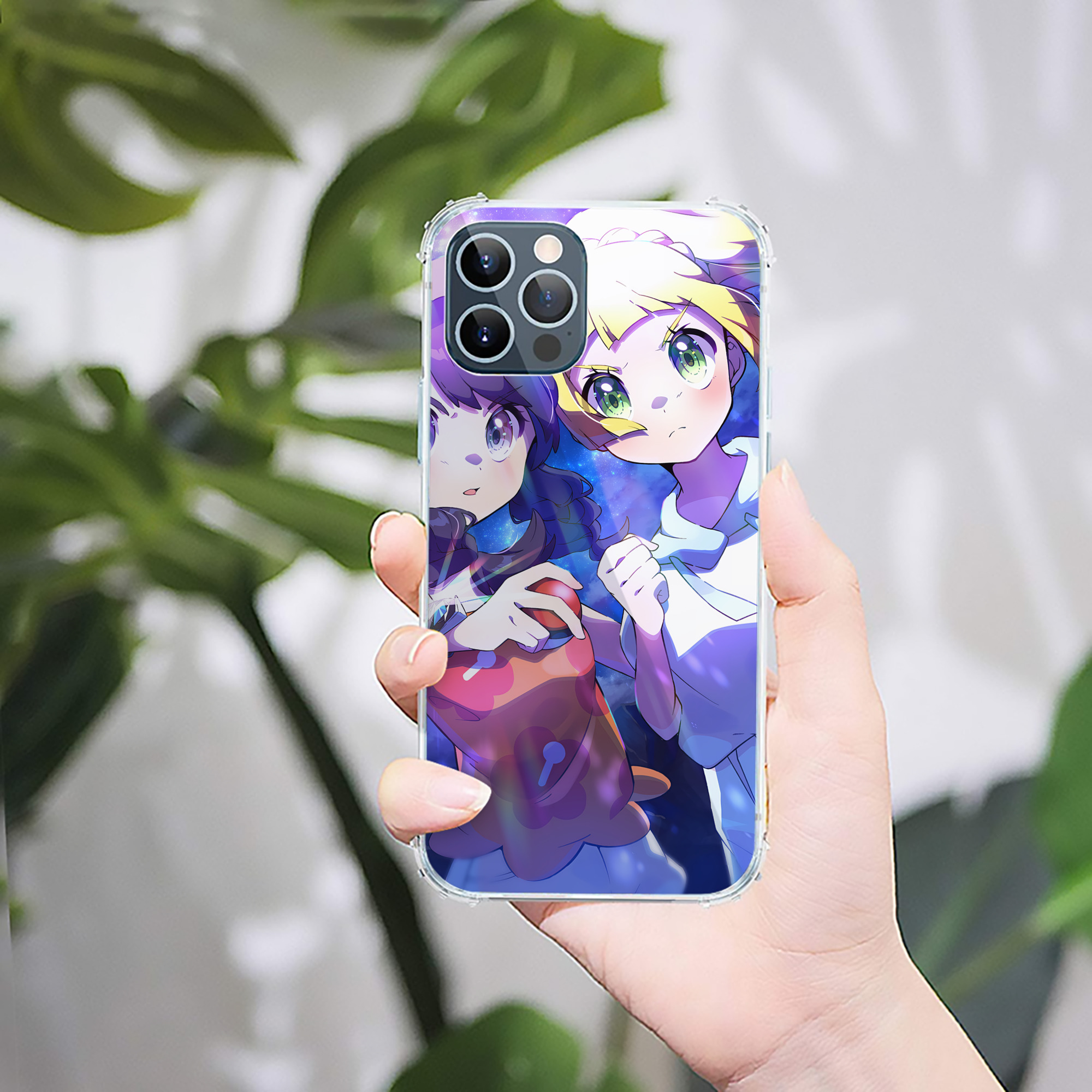 （画像用） ポケットモンスター Pokémon 【iPhone 12シリーズ対応】透明スマホケース（クリアソフトケース）